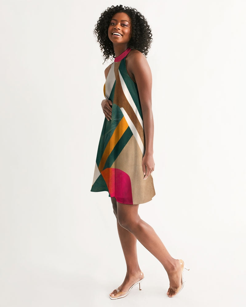 Savannah Halter Dress