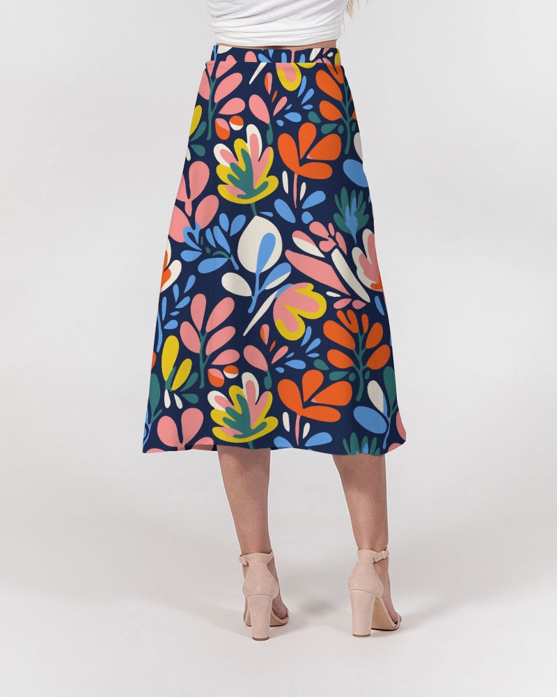Orchard A-Line Midi Skirt