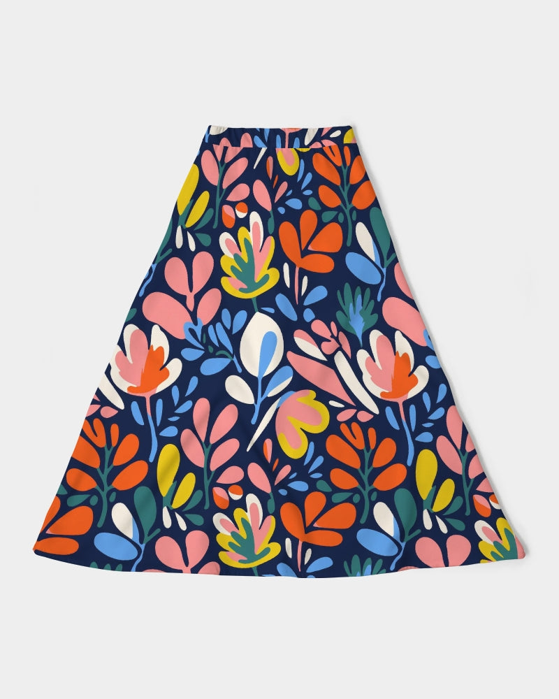 Orchard A-Line Midi Skirt
