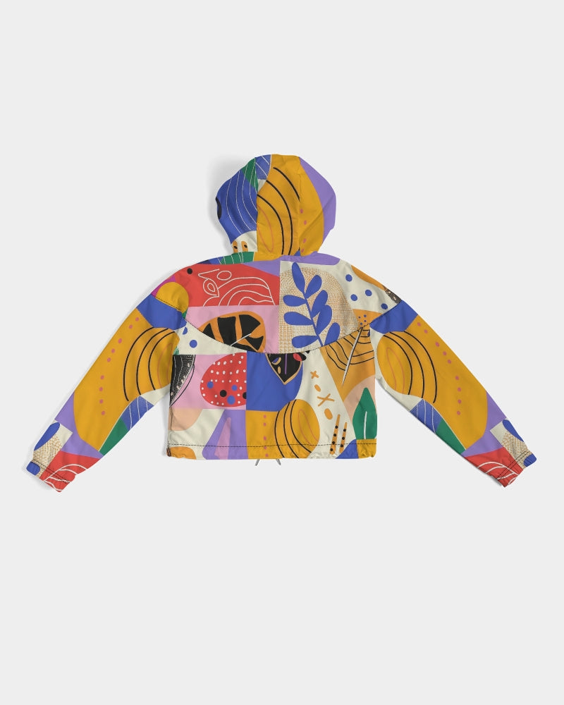 Dominica Blusão Corta-vento Curto