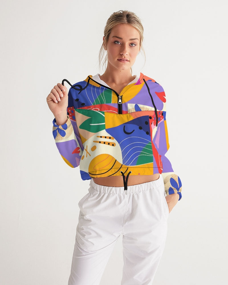 Dominica Blusão Corta-vento Curto