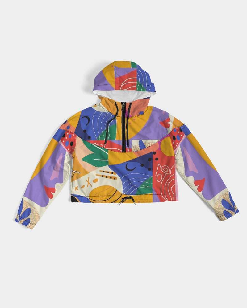 Dominica Blusão Corta-vento Curto