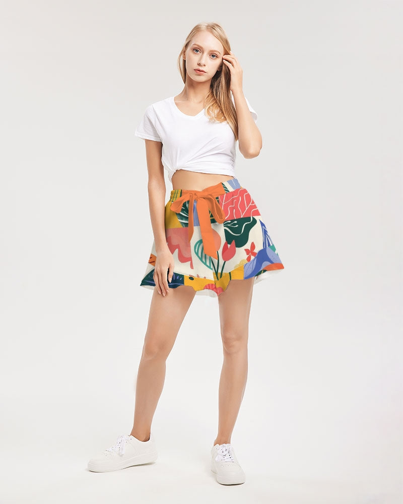 Essence Calções com Folhos