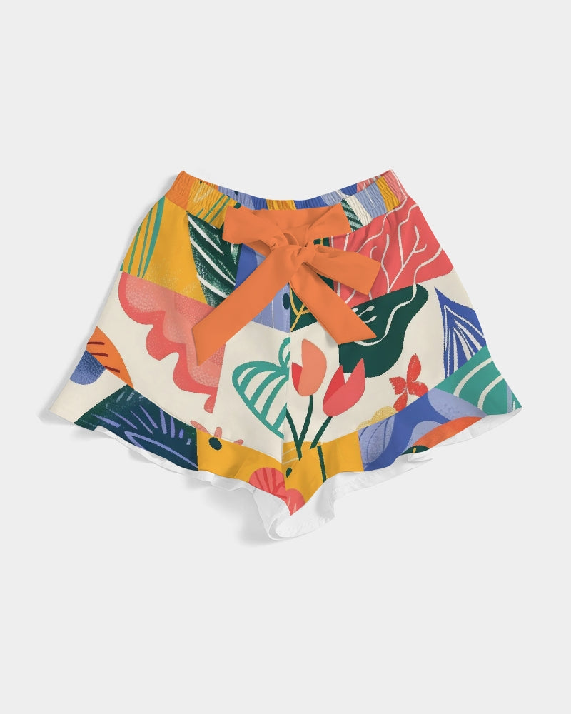 Essence Calções com Folhos