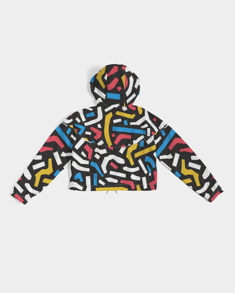 Filaments Cropped Windbreaker