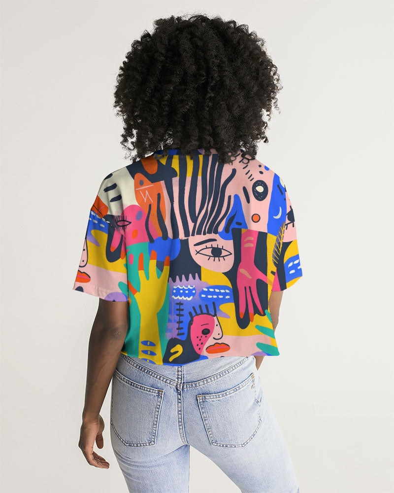 Pathos Lounge Cropped T-shirt