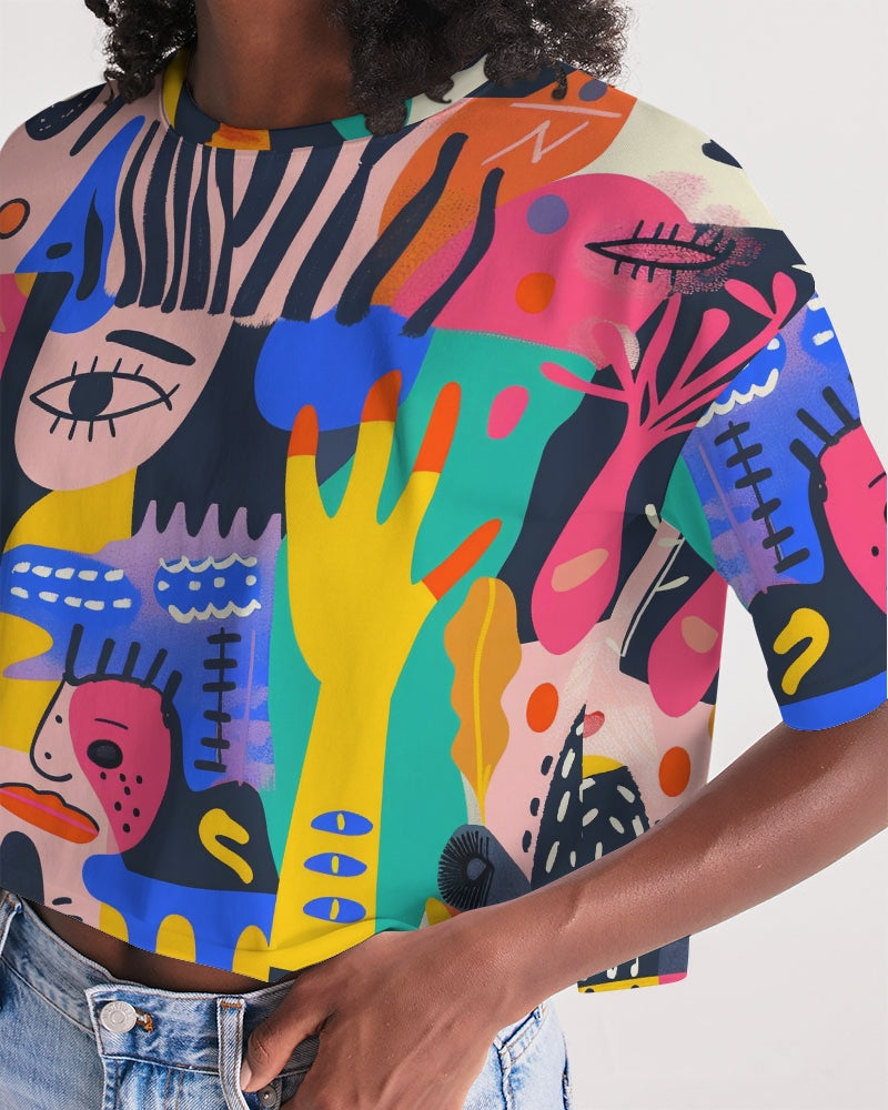 Pathos Lounge Cropped T-shirt