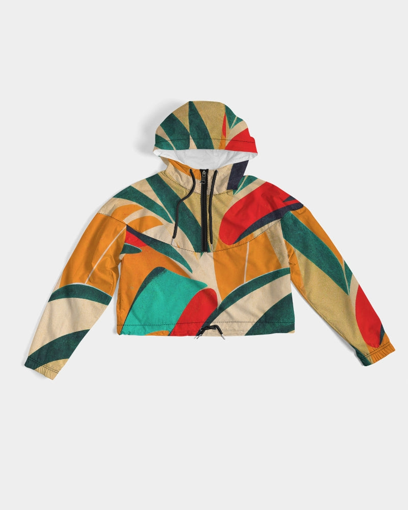 Hot Forest Cropped Windbreaker