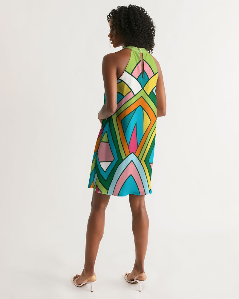 Mirror Mirror Halter Dress