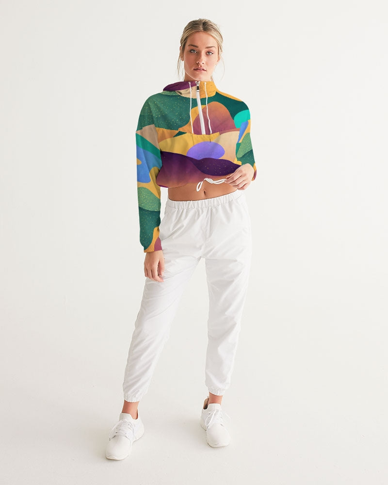 Water Lily Blusão Corta-vento Curto