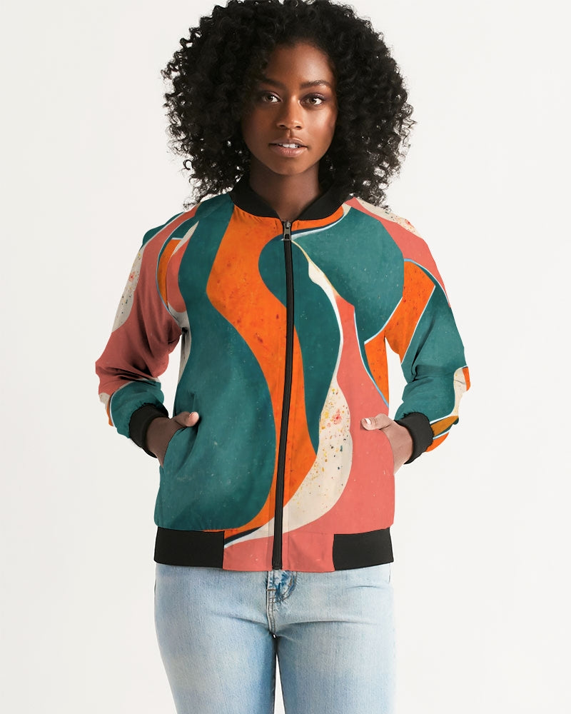 Gold Amber Casaco Bomber