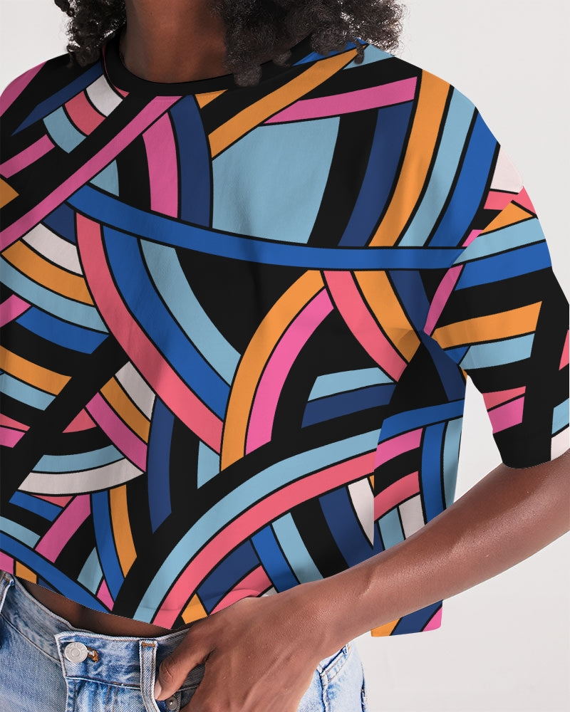 Fibers Lounge Cropped T-shirt