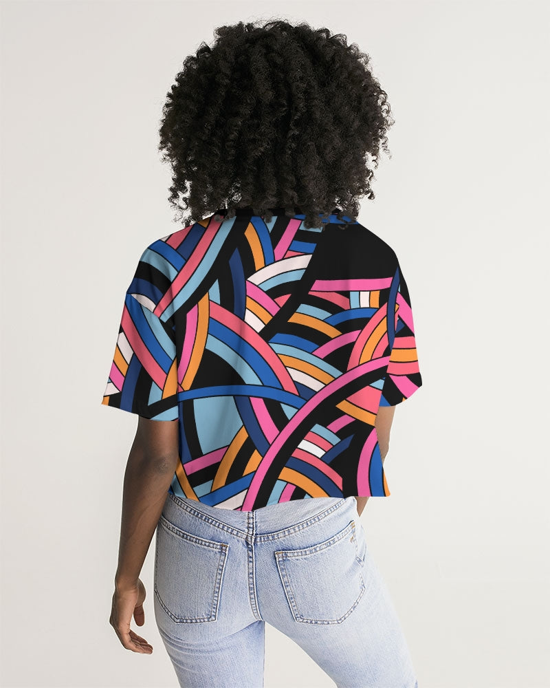 Fibers Lounge Cropped T-shirt