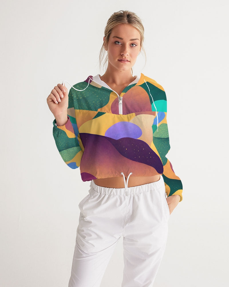 Water Lily Blusão Corta-vento Curto