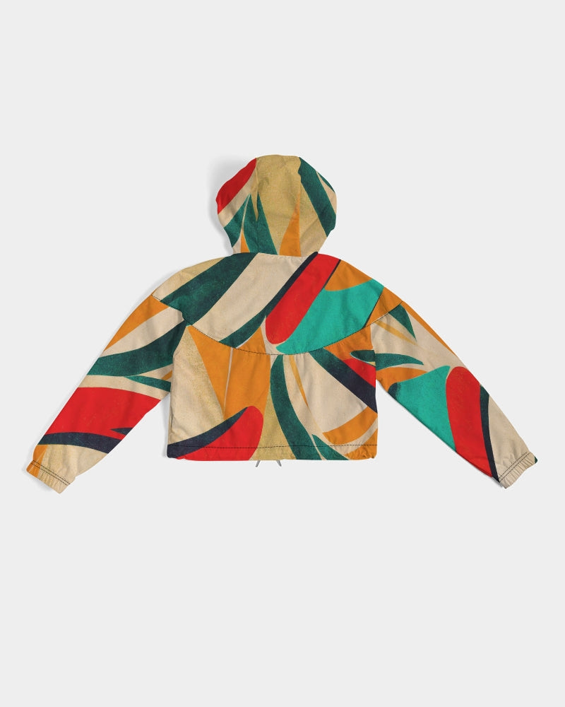 Hot Forest Cropped Windbreaker