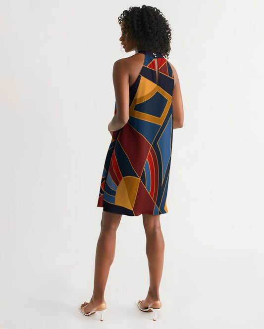 Golden Age Halter Dress