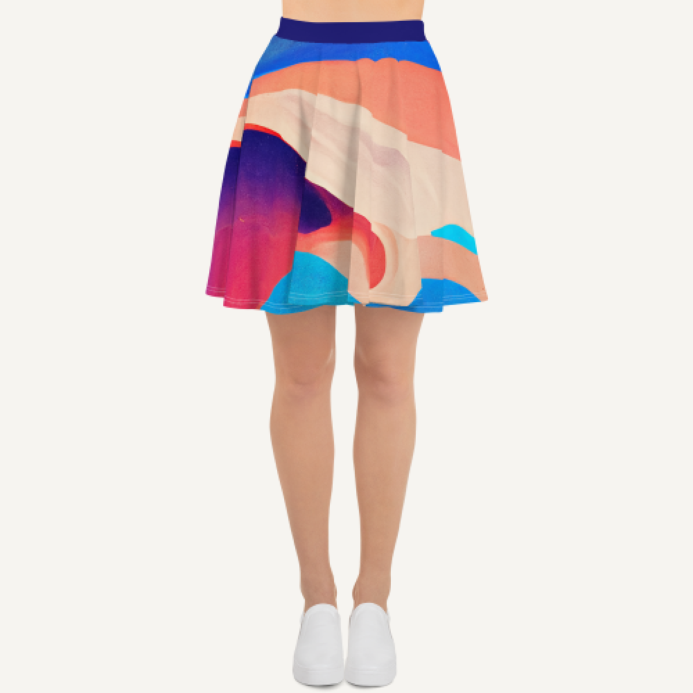 Purple Dream Skater Skirt