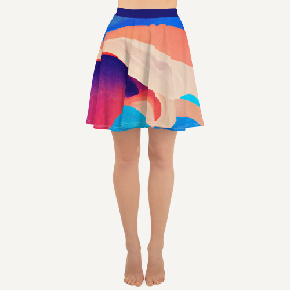 Purple Dream Skater Skirt