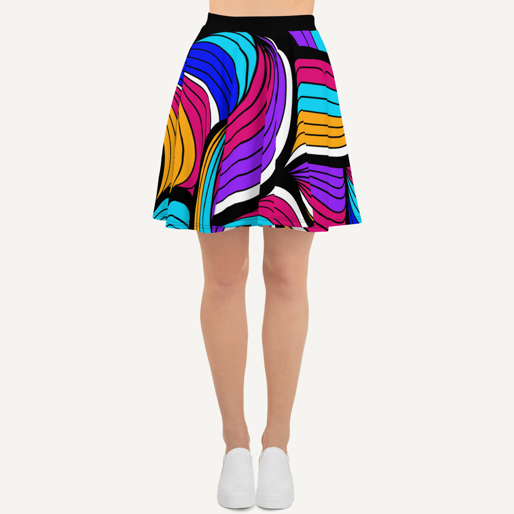 Canaries Skater Skirt