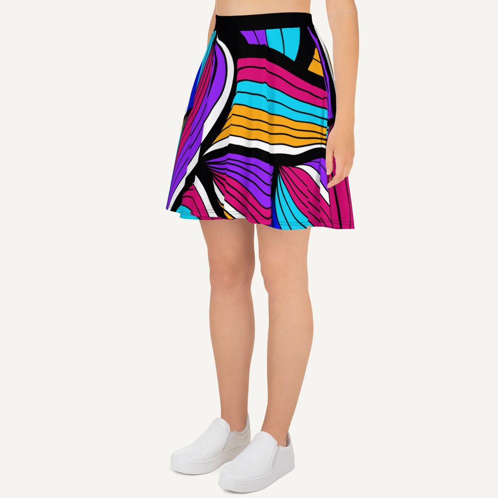 Canaries Skater Skirt