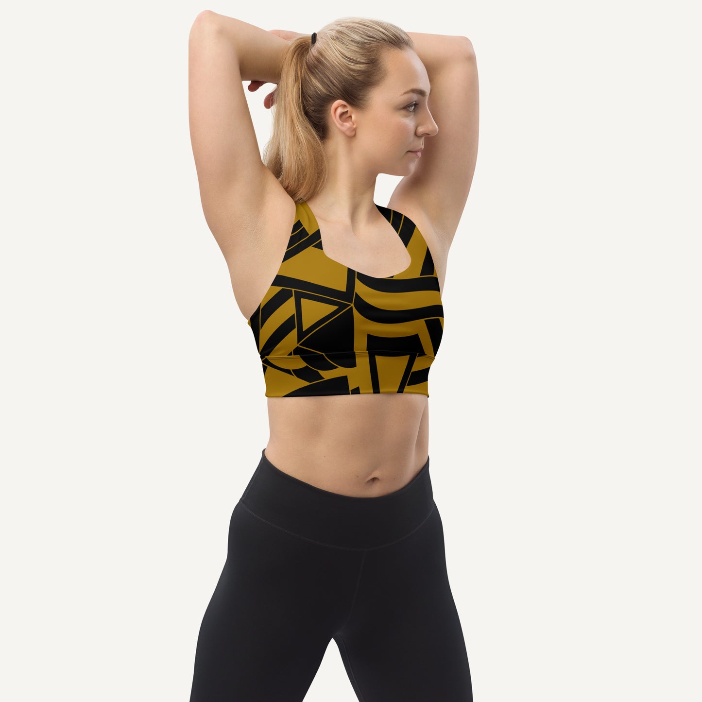 Danube Longline Padded Sports Bra