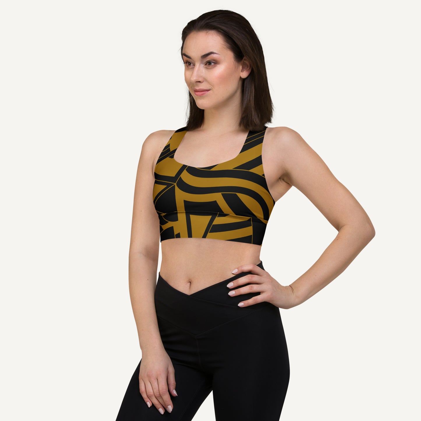 Danube Longline Padded Sports Bra