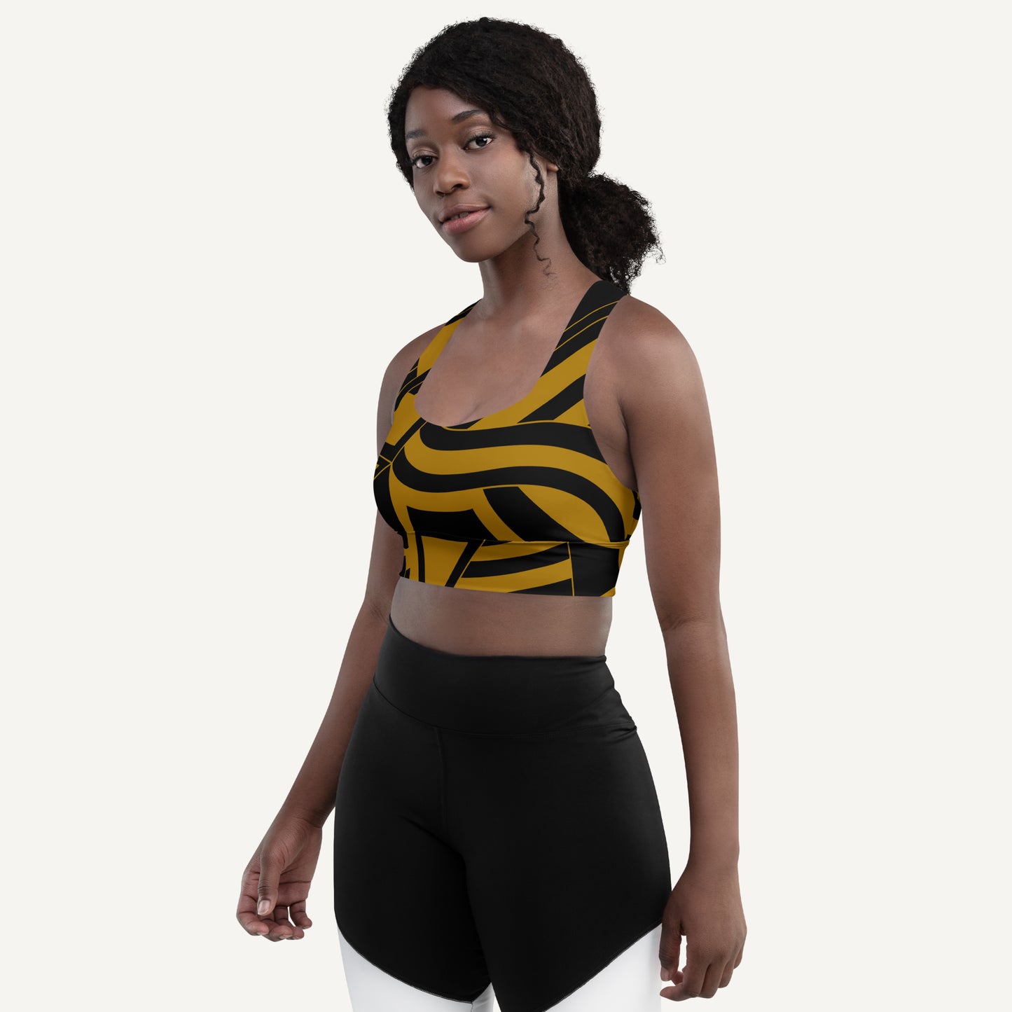 Danube Longline Padded Sports Bra