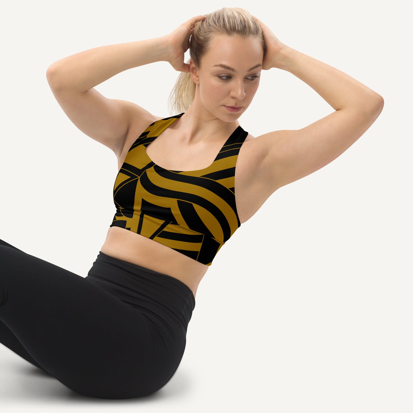 Danube Longline Padded Sports Bra