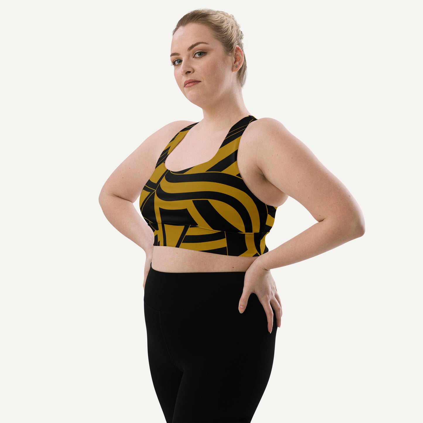 Danube Longline Padded Sports Bra