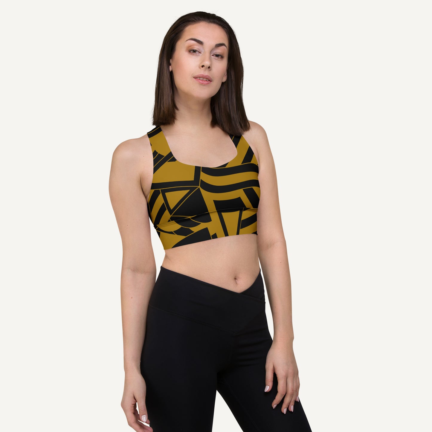 Danube Longline Padded Sports Bra