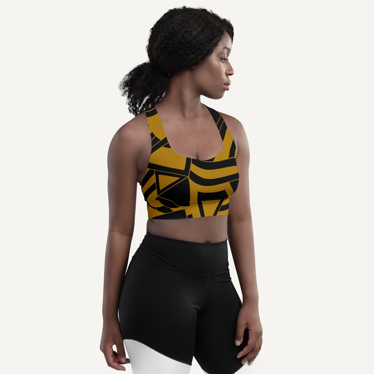 Danube Longline Padded Sports Bra