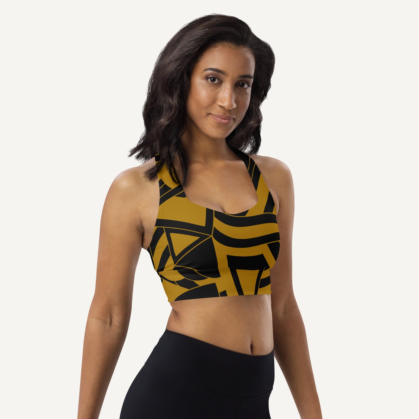 Danube Longline Padded Sports Bra