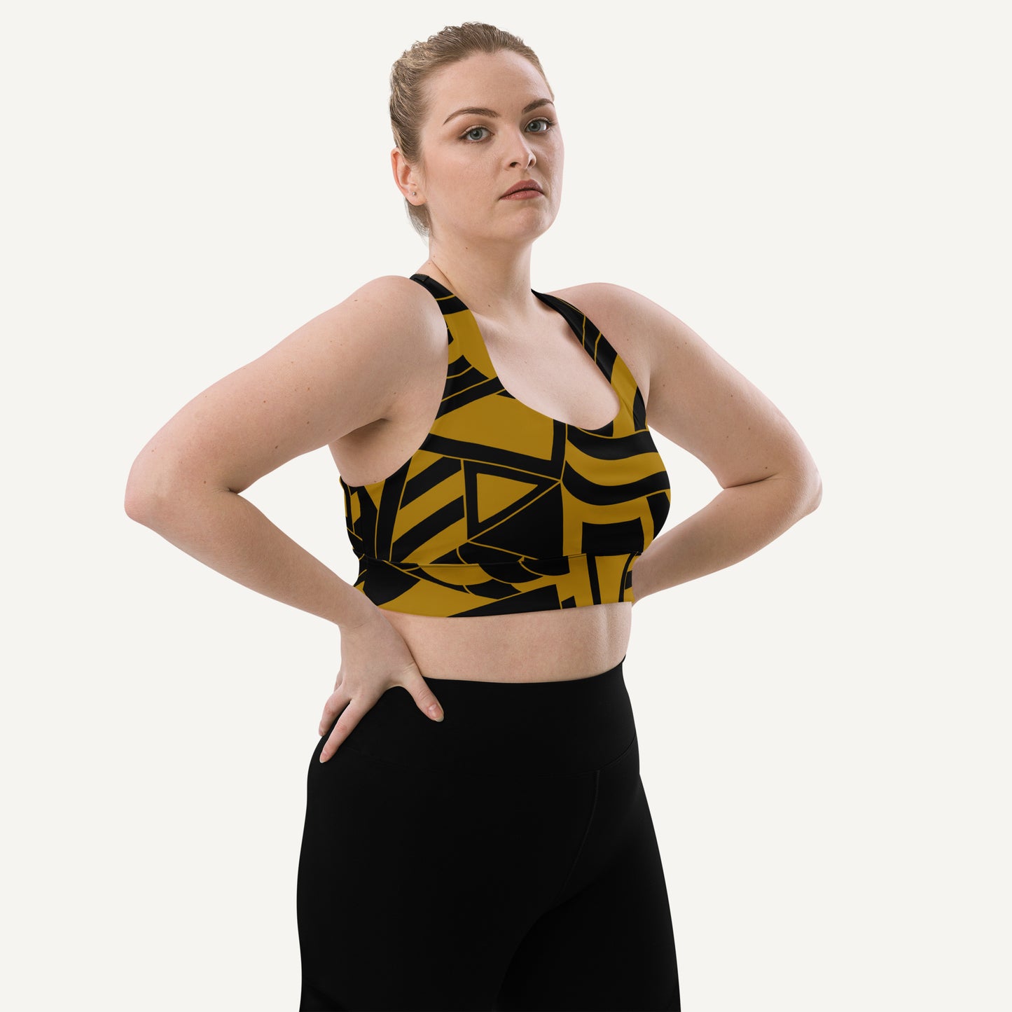 Danube Longline Padded Sports Bra