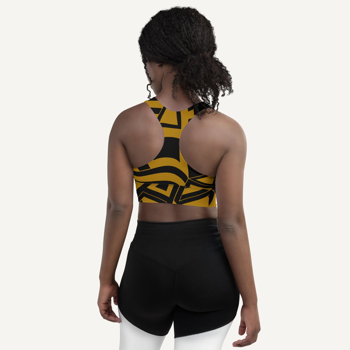 Danube Longline Padded Sports Bra