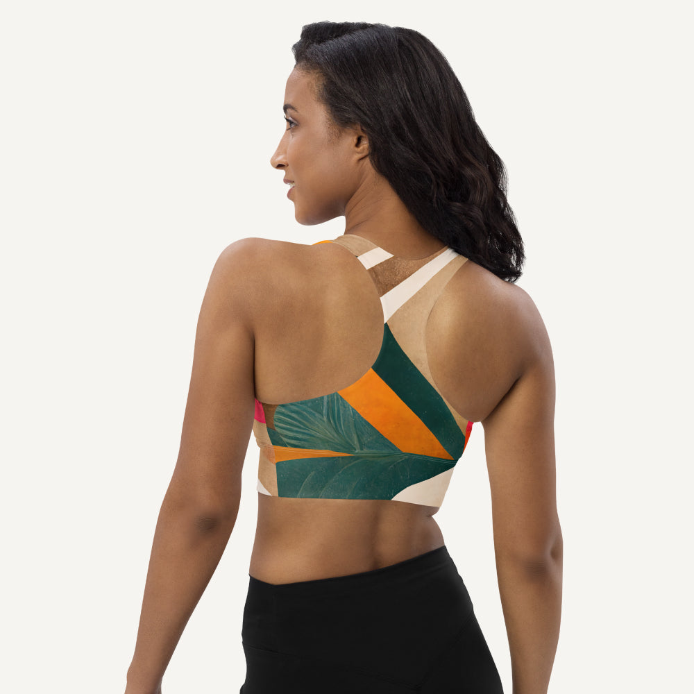 Savannah Longline Padded Sports Bra