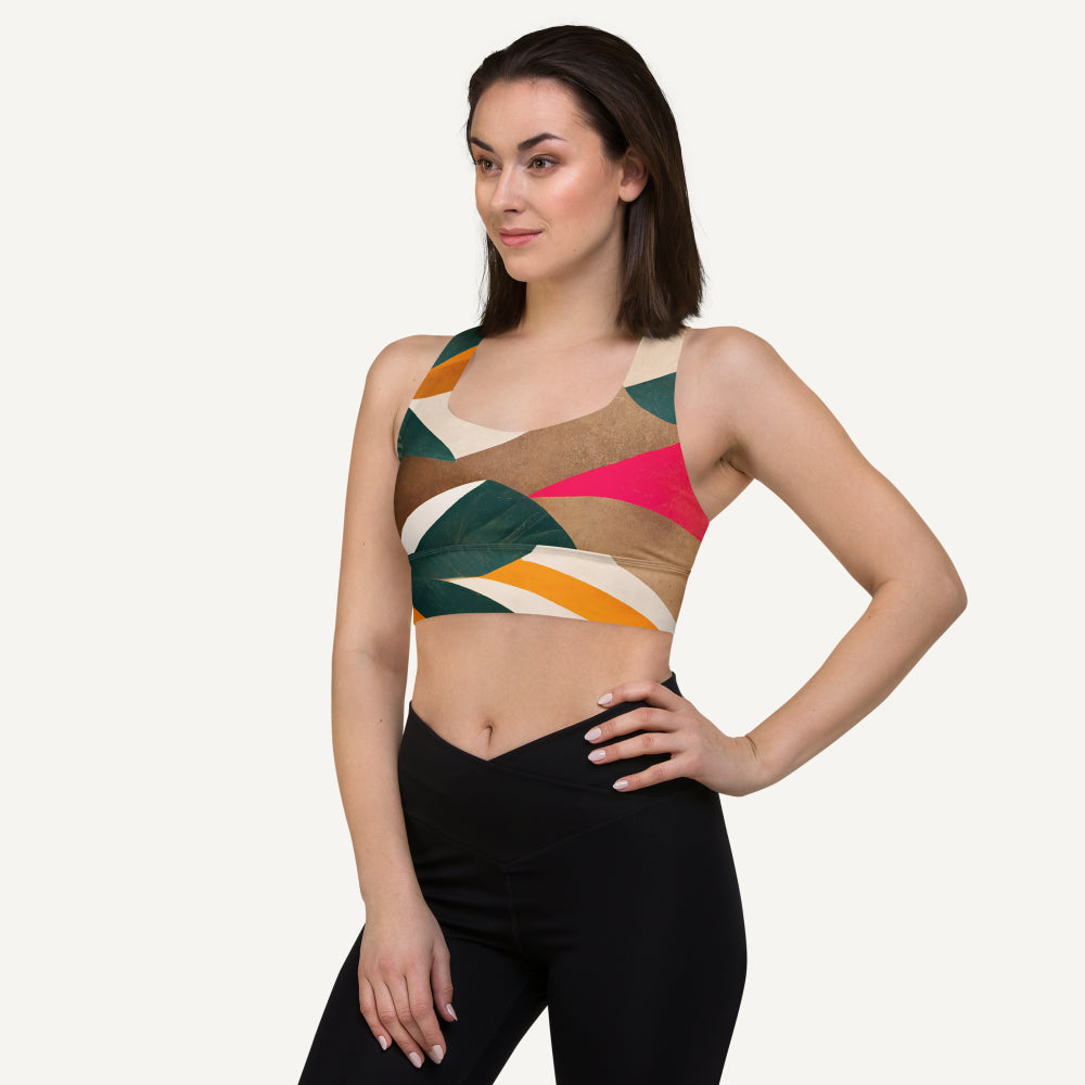 Savannah Longline Padded Sports Bra