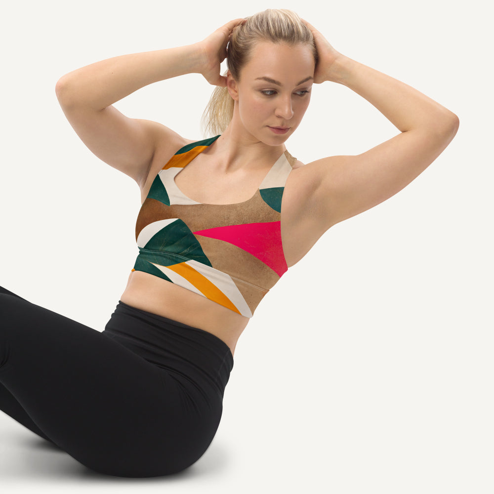 Savannah Longline Padded Sports Bra