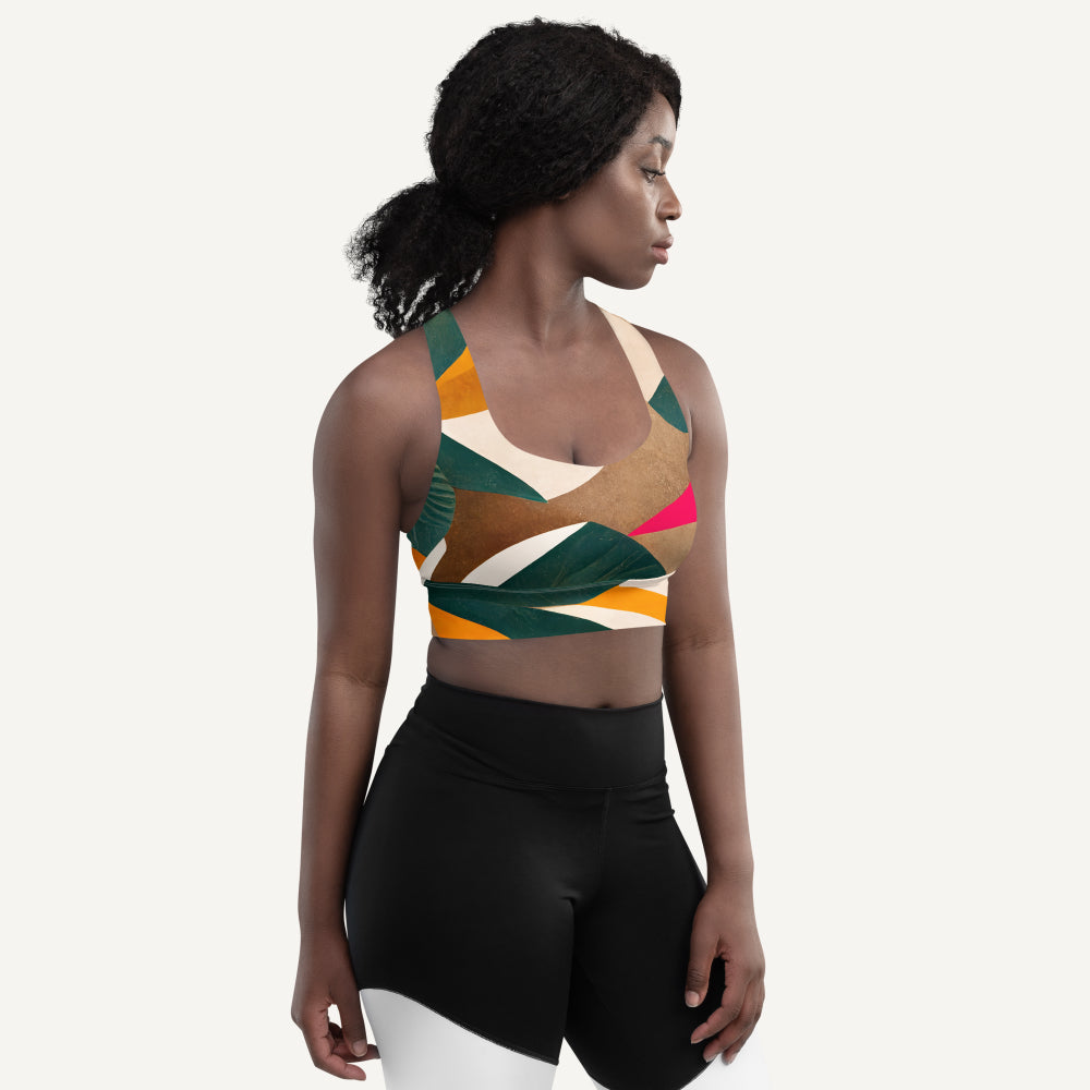 Savannah Longline Padded Sports Bra