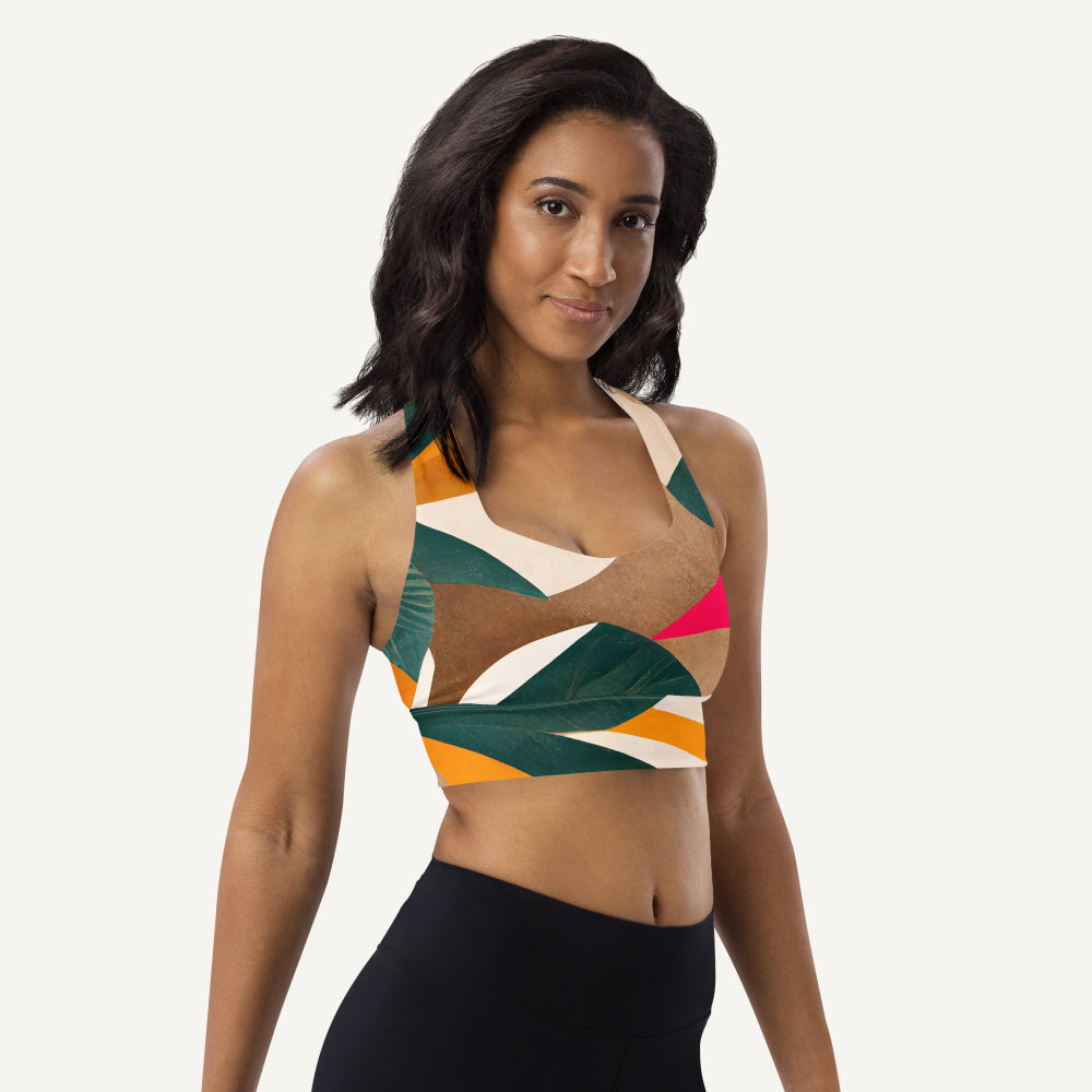 Savannah Longline Padded Sports Bra