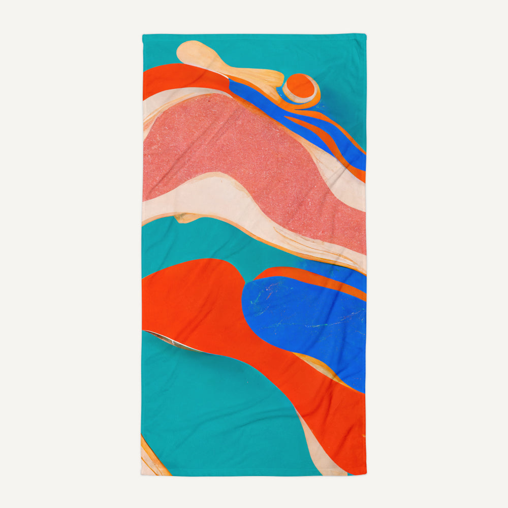 Marble Wonder Beach and Home Towel