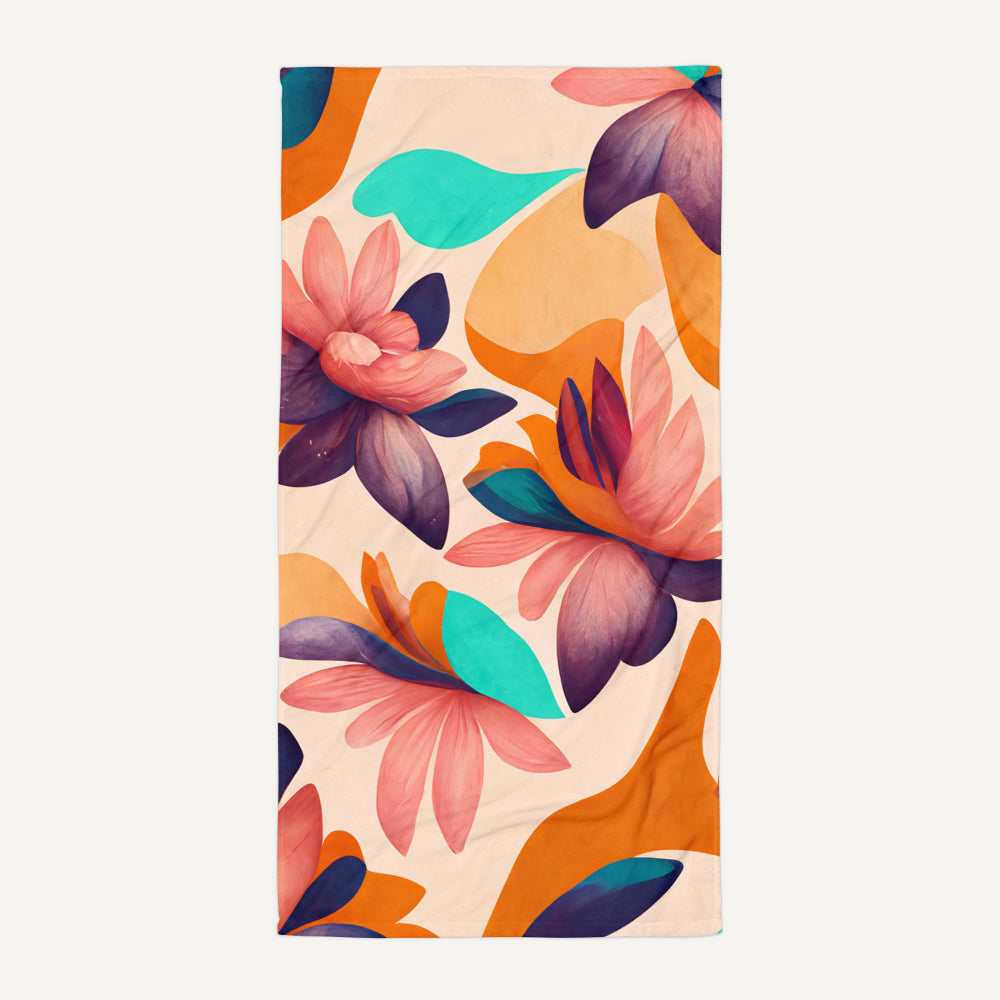 Flora Beach and Home Towel