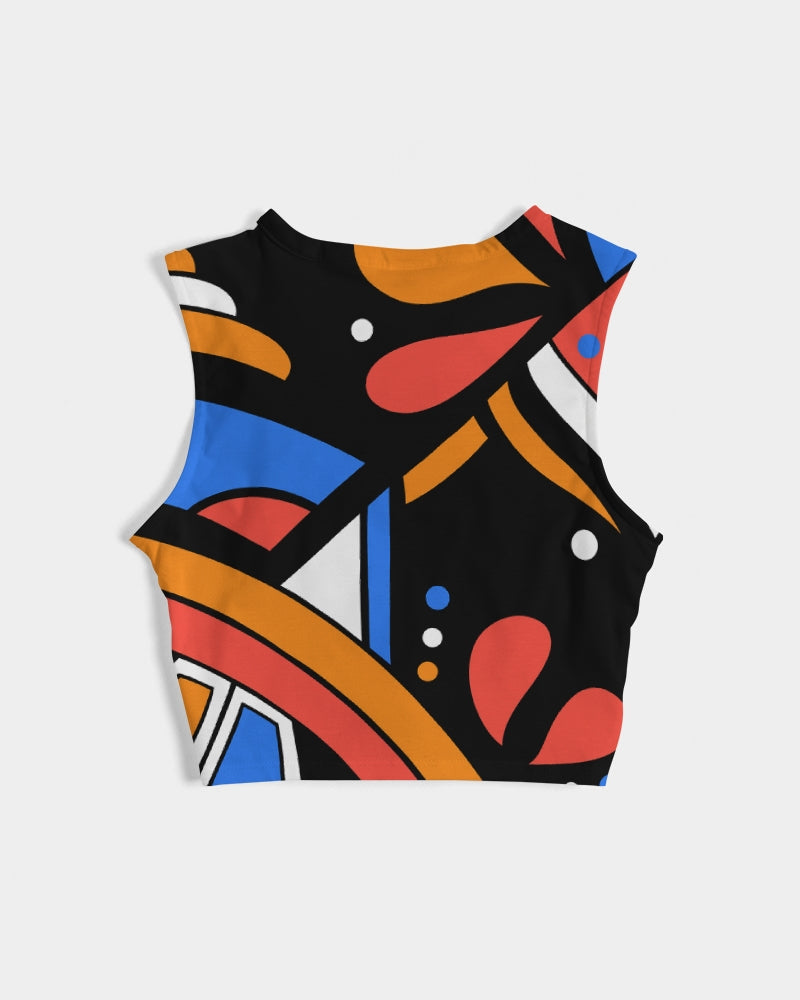 Finch Bird Twist-Front Tank