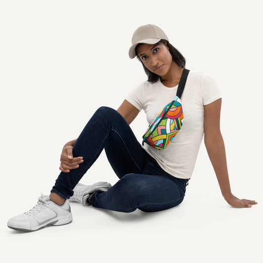 Mirror Mirror Fanny Pack and Crossbody Sling Bag