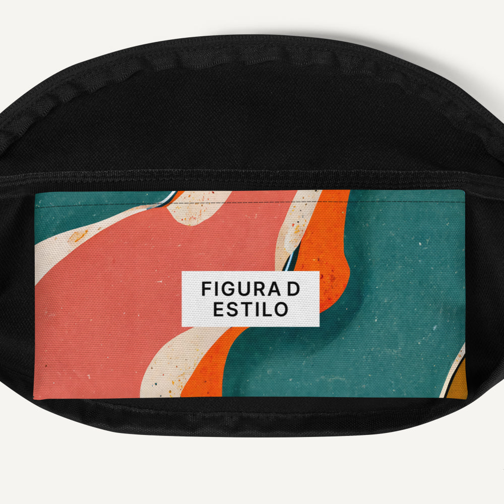 Gold Amber Fanny Pack and Crossbody Sling Bag