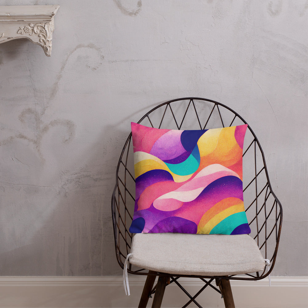 Summer Waves Pillow