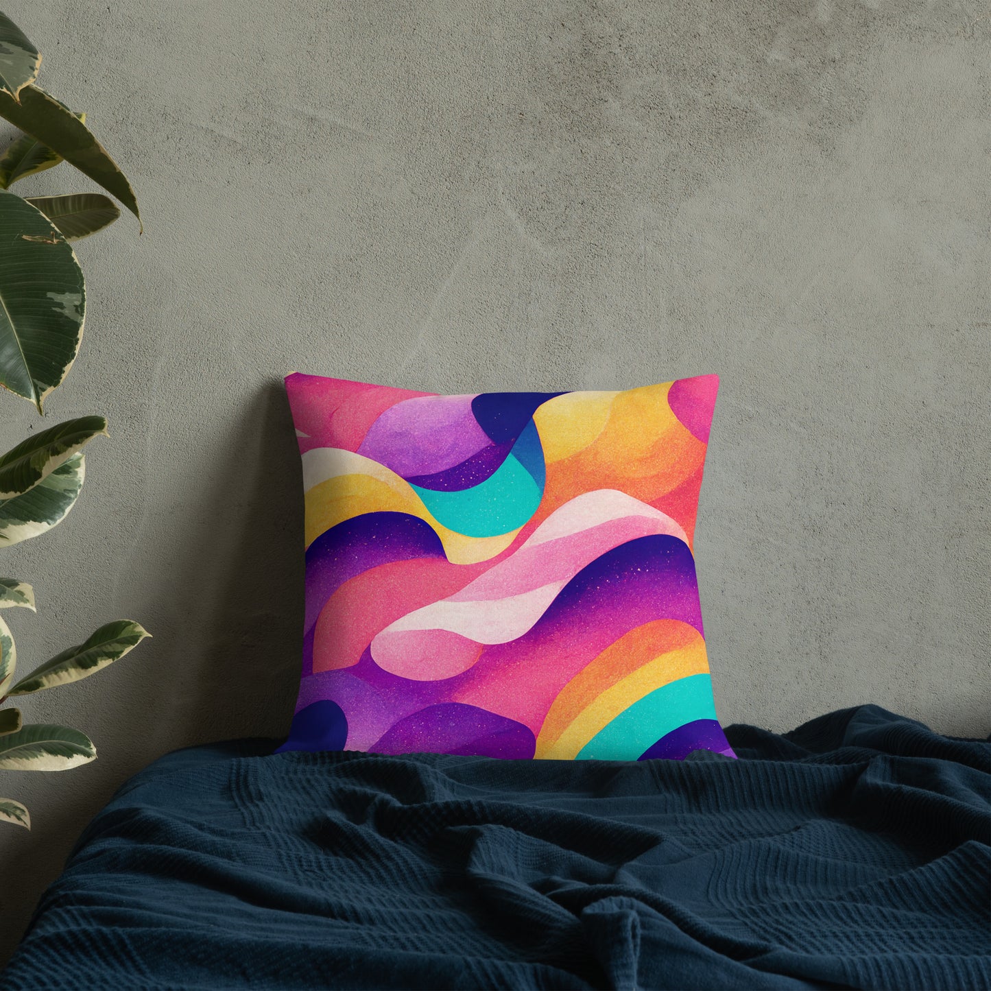 Summer Waves Pillow
