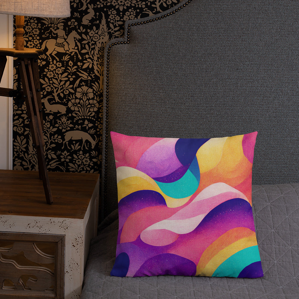 Summer Waves Pillow