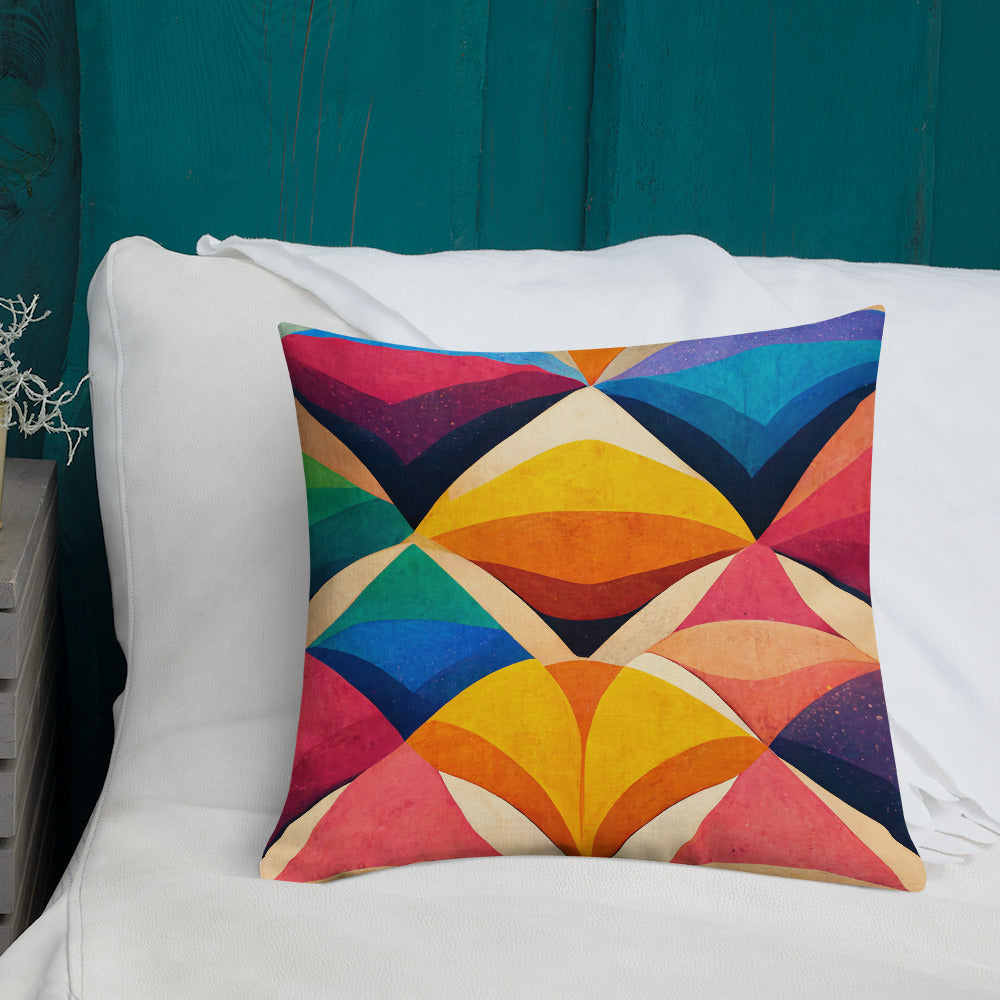 Symmetrical Illusion Pillow