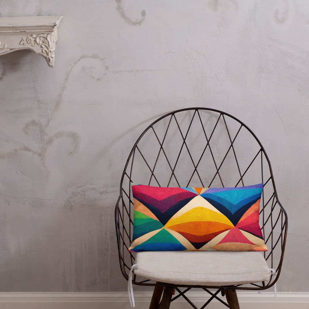 Symmetrical Illusion Pillow