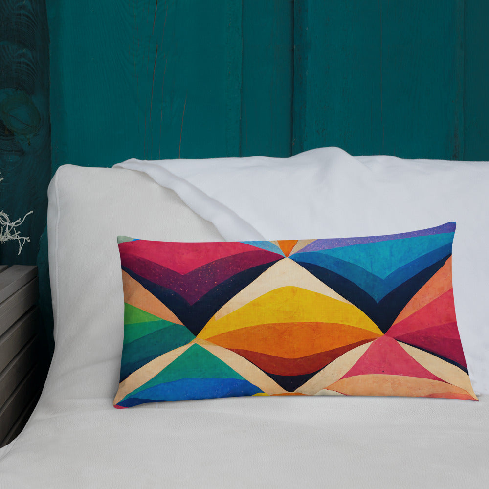 Symmetrical Illusion Pillow